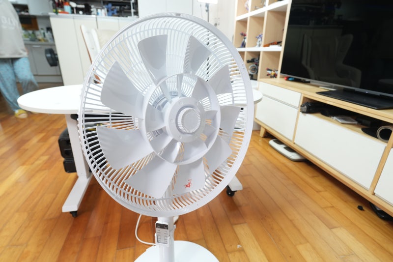 신일전자 18엽날개 BLDC 선풍기 리뷰, 에어컨 바람 순환용으로 써보니