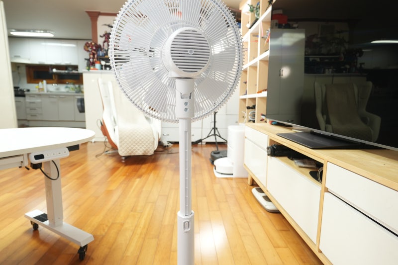 신일전자 18엽날개 BLDC 선풍기 리뷰, 에어컨 바람 순환용으로 써보니